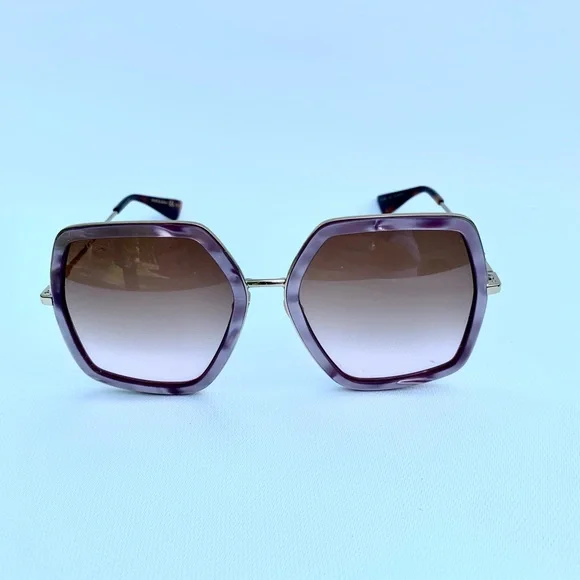 🔥HP🔥Gucci hexagon oversized sunglasses - Picture 2 of 7